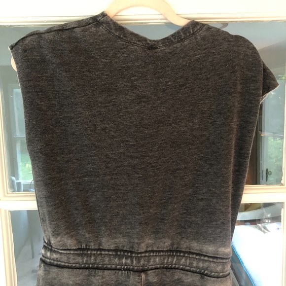 Grey Jump Suit Casual (Alternative Apparel) - Picture 4 of 5